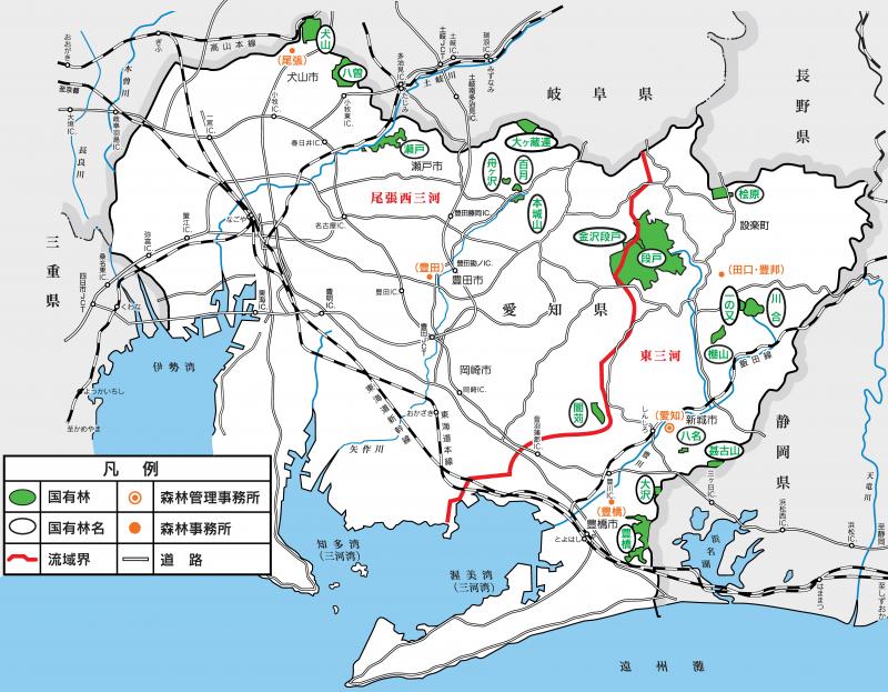 管内位置図