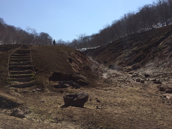 冬のポンポン山