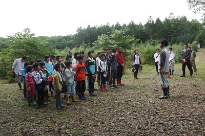夏の学校林活動先生注意事項20150826
