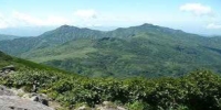 奥徳冨岳と群別岳の写真