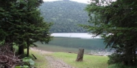 然別湖の写真
