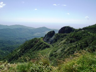 「オロフレ峠」からの景観