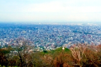 展望台からの札幌市街風景の写真