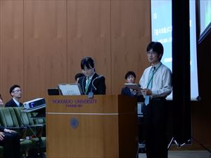 発表の様子