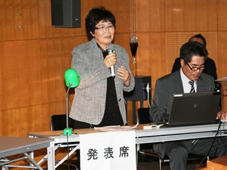 函館の森林の再生と活用を考える会 木村 マサ子 氏による活動発表