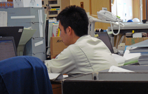 最後の仕事は保安林の整理事務です