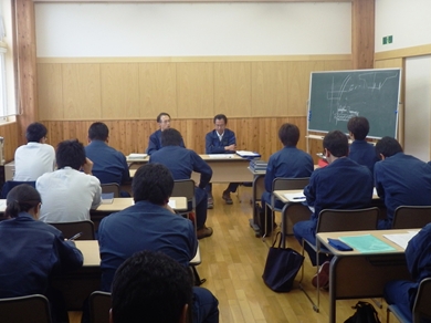 工事の流れを勉強しているところ