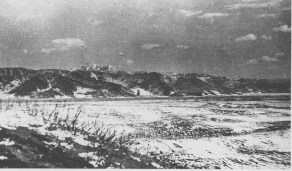 昭和7年ごろの砂坂地区の様子