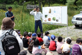 森林教室の様子