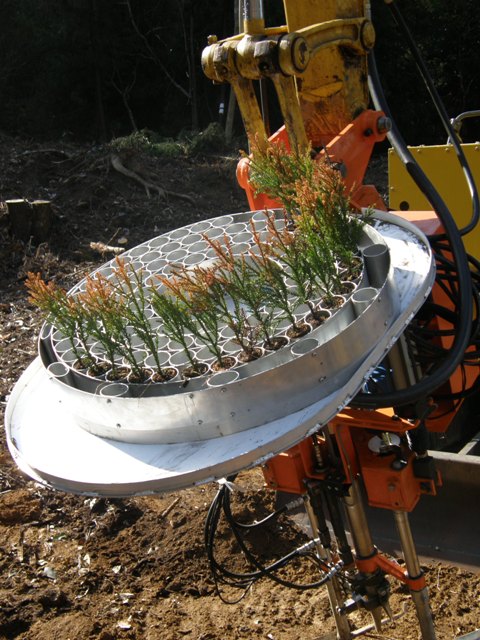 多工程自動植付機画像
