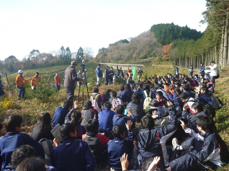 吾妻中開会式