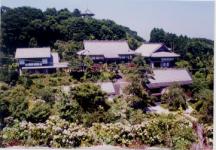 天拝園とあじさい