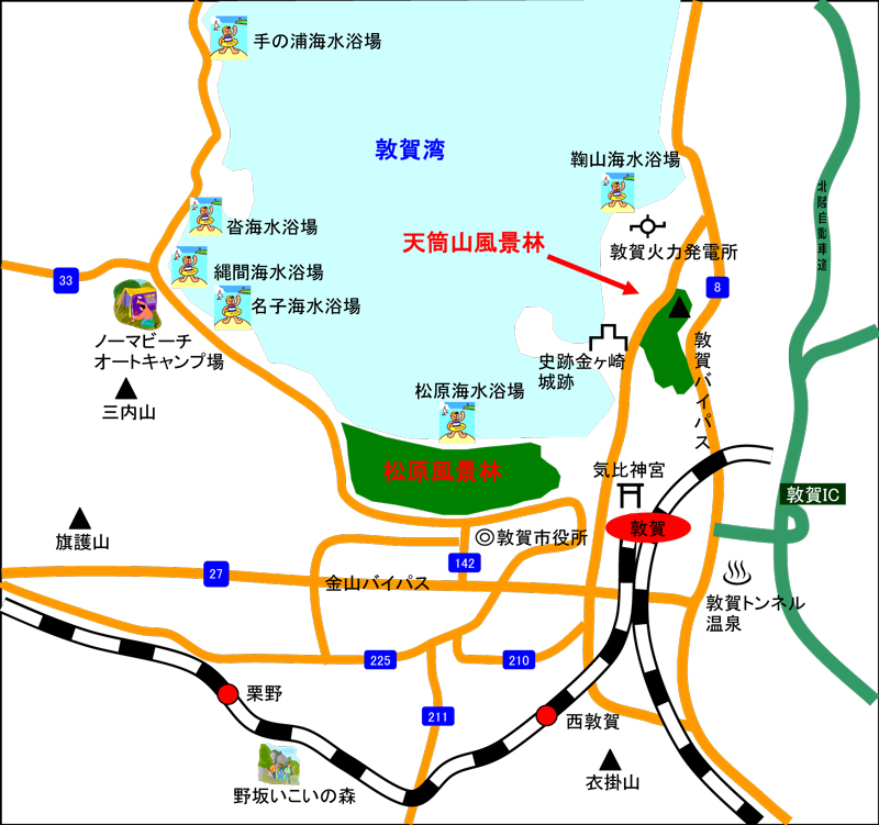 アクセスマップ　【松原】