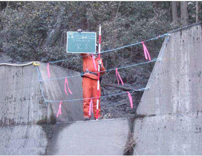 土石流センサー設置２