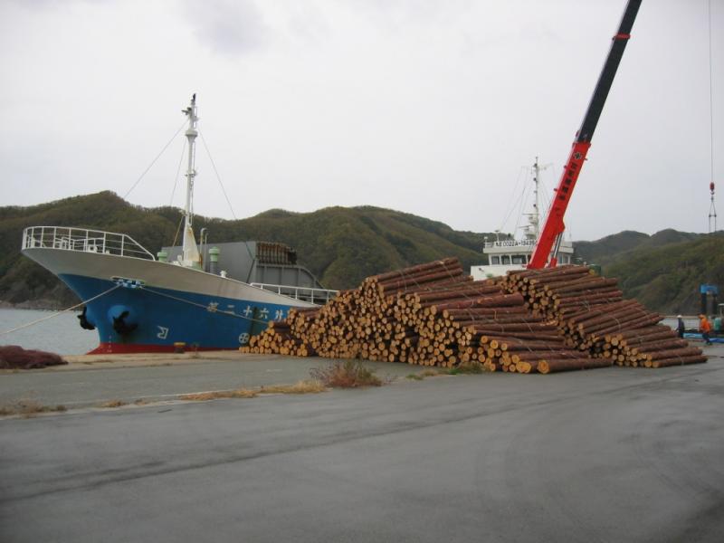 画像：離島からの出荷