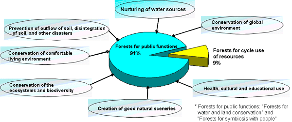 Public functions of National Forests