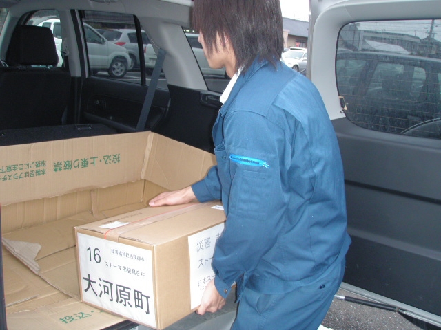 3月25日宮城県内10市町へ医療機器を輸送