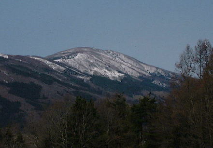 石上山の全景