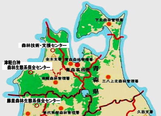 青森県全体図