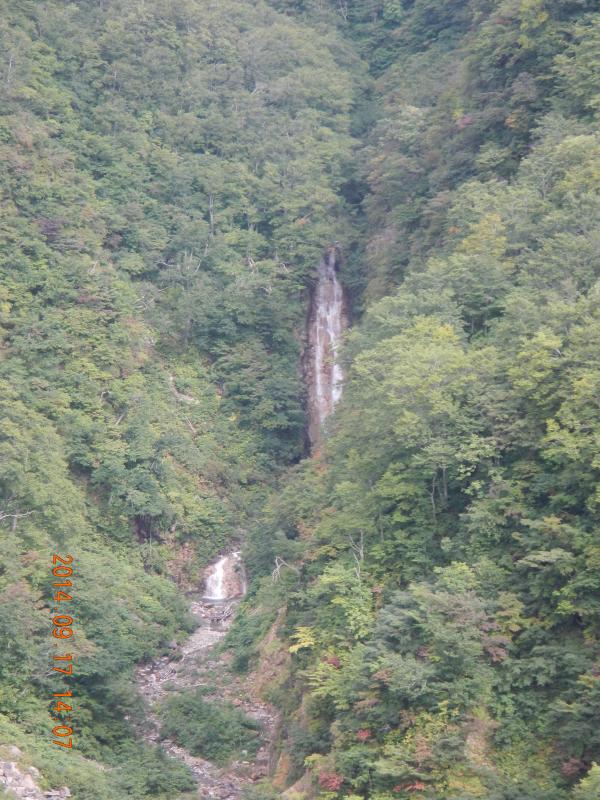 仙人沢の滝