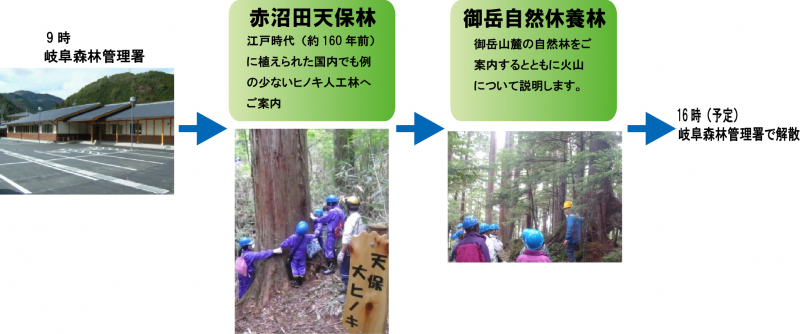 御岳の自然と江戸時代のヒノキを見に行こう