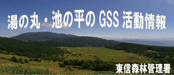 湯の丸・池ノ平のGSS活動情報