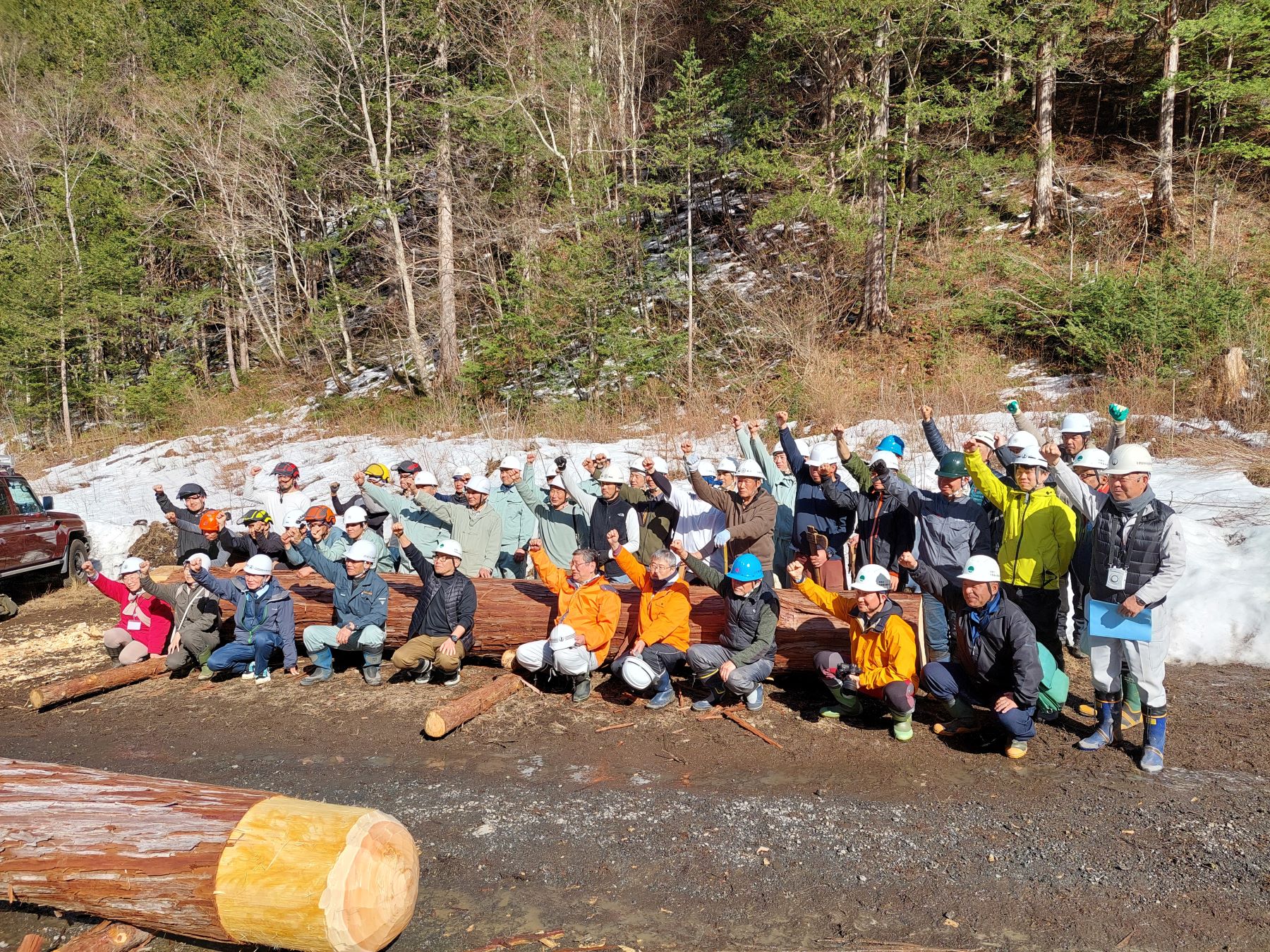 練習会後の集合写真