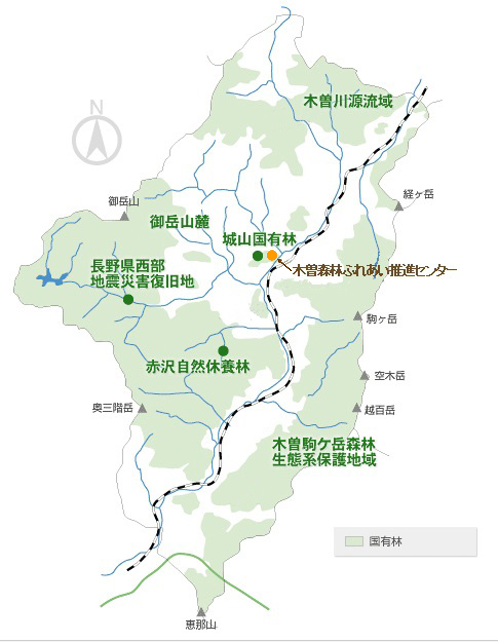 ふれセン事務所位置図