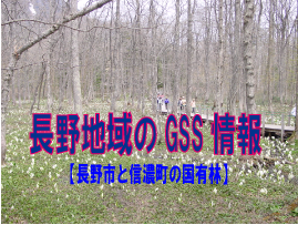 長野地域のGSS情報