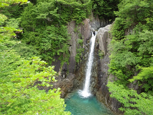 34.「高樽の滝（夏）」