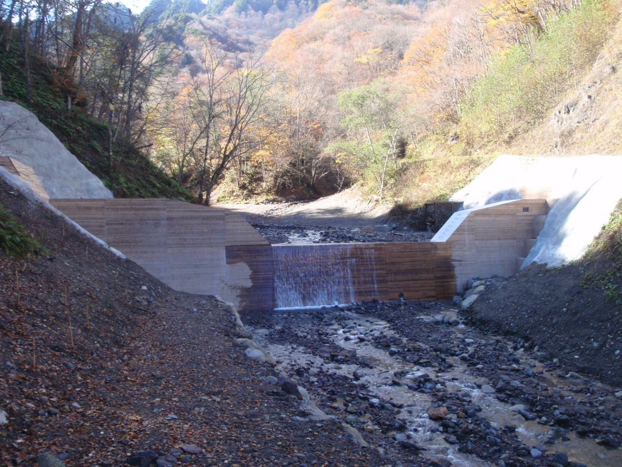 治山工事部門受賞工事の写真