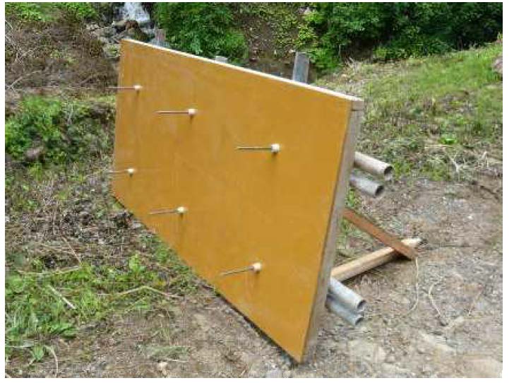 中部森林管理局 国産材を用いたコンクリート型枠合板の実証試験について 現地検討会のご案内