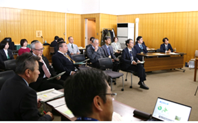 発表会場の様子の写真