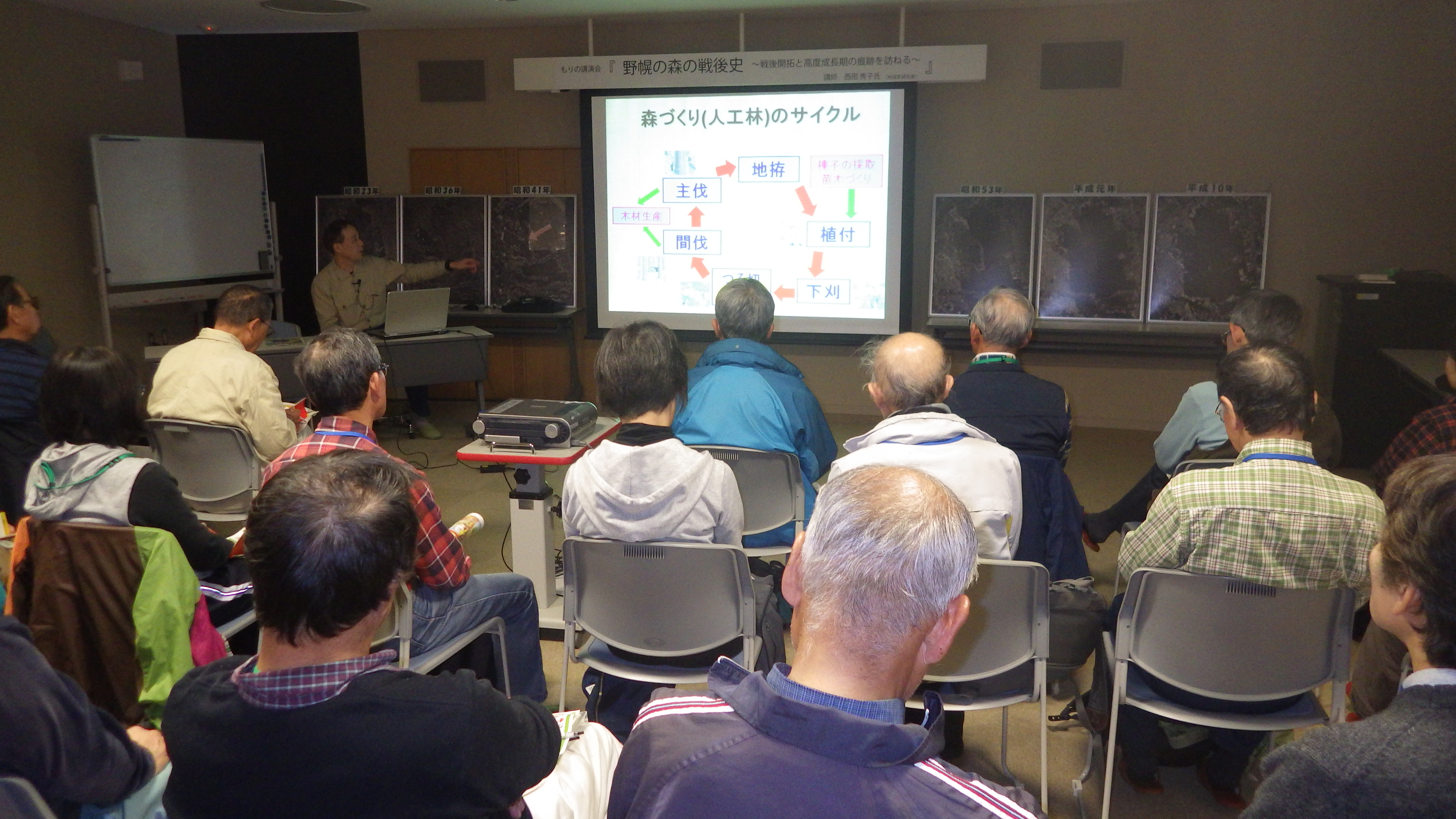 森づくりに関する講義