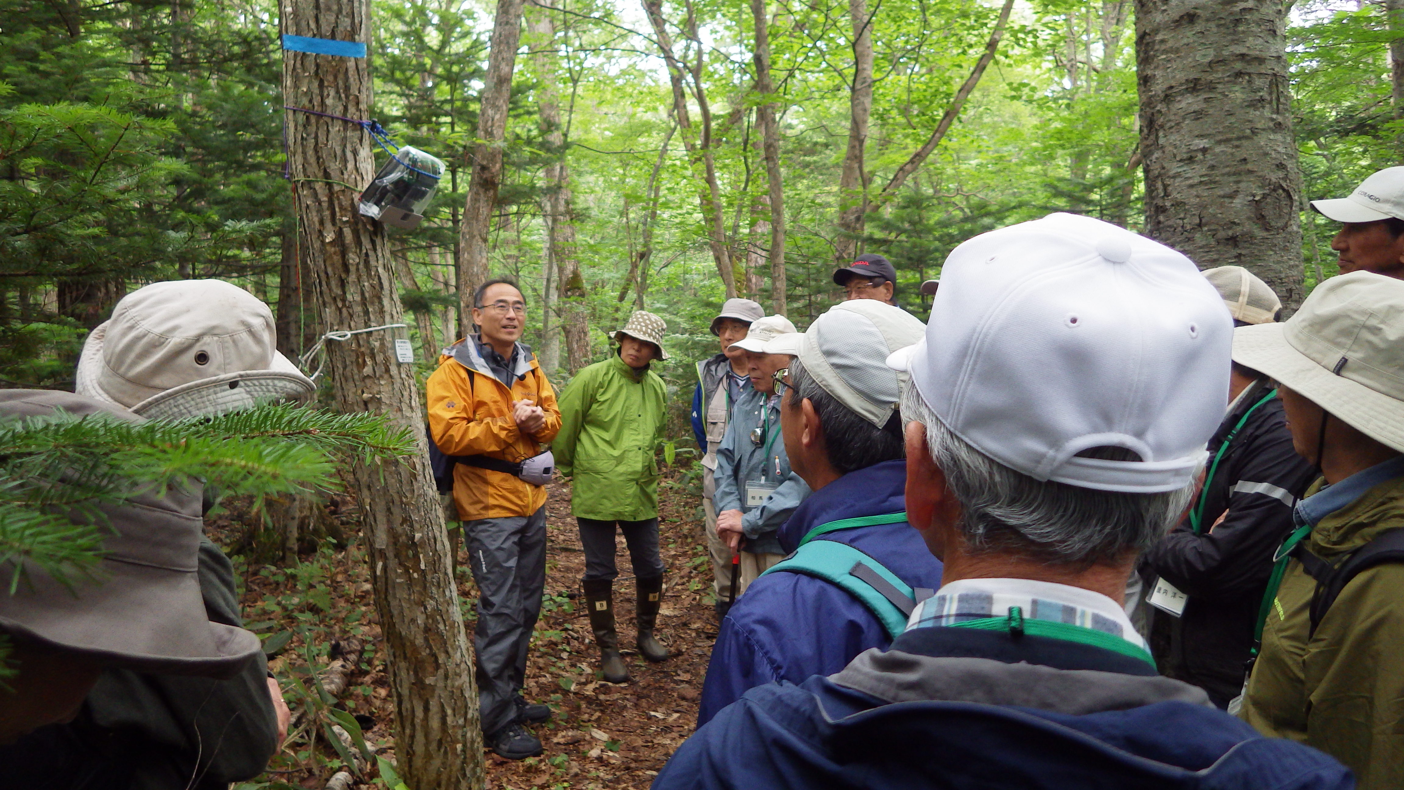 現地での実習風景2