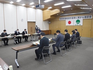 懇談会の様子