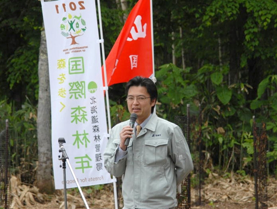 加藤名寄市長（森林・林業活性化協議会会長）