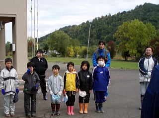 朱鞠内小学校のみなさん