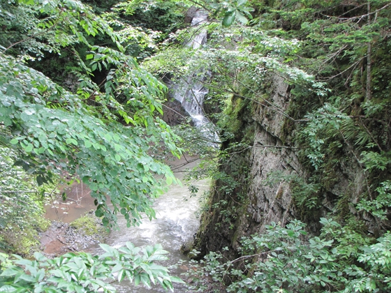 幽仙峡（本別沢の上流）