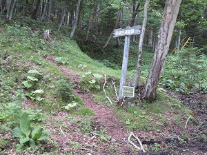 連絡路入口案内板