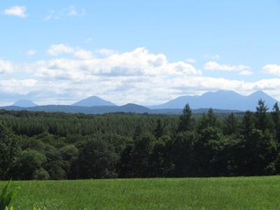 山の景色