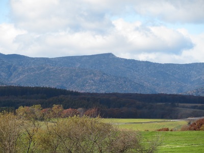 北稜岳のピークの様子