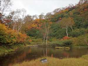 湯ノ沼の紅葉