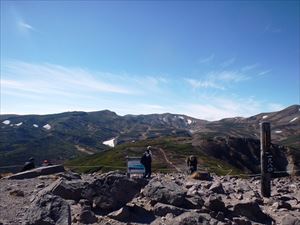 黒岳山頂