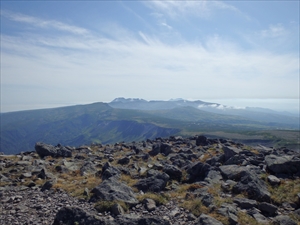 緑岳山頂から