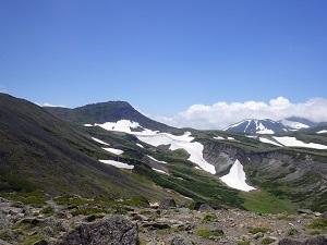 赤岳山頂からの眺望