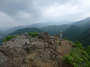 山頂の様子