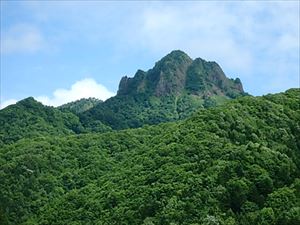 定山渓天狗岳の様子