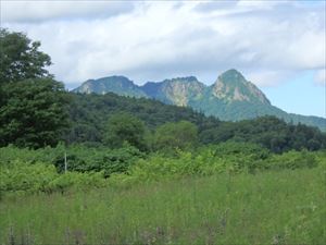 無意根山（元山コース）から見た定山渓天狗岳