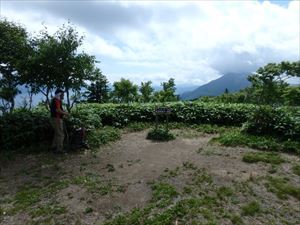 山頂の様子